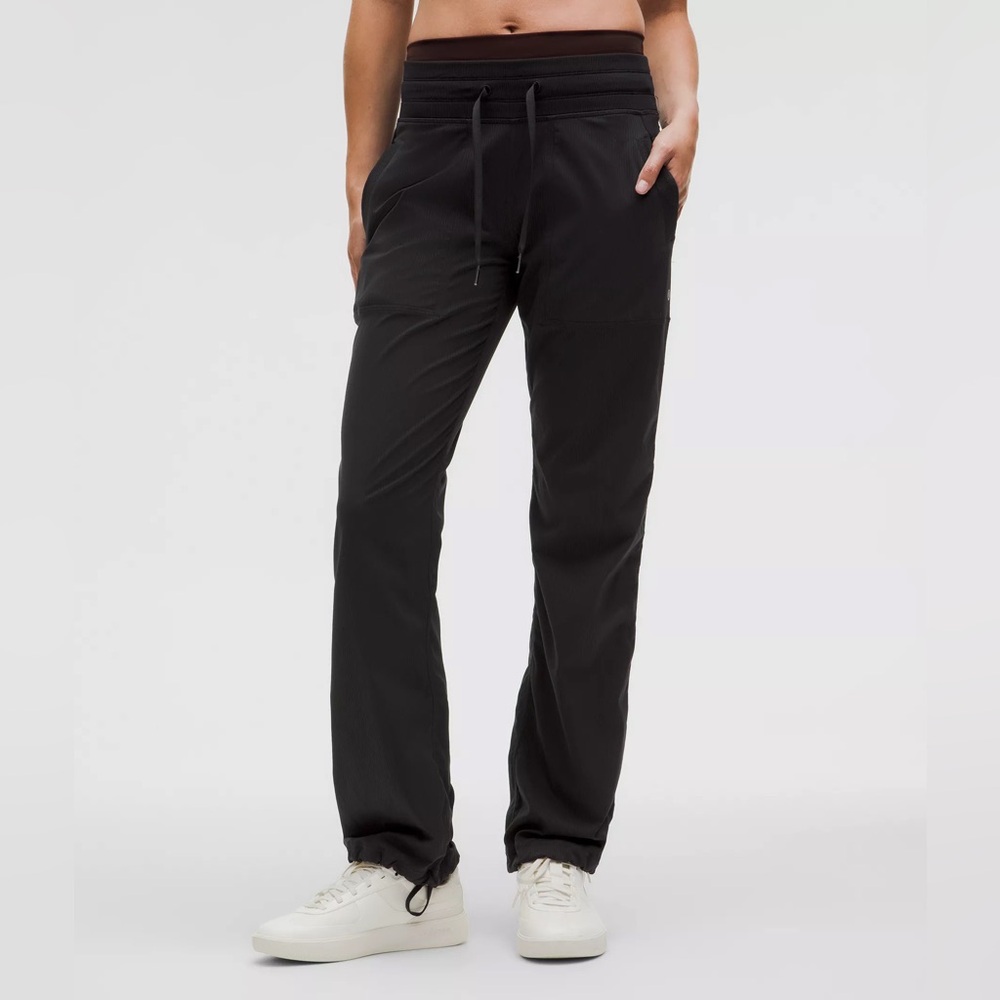lululemon athletica mid rise dance studio pants